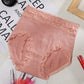 Women's Lace High Waisted Cotton Panties